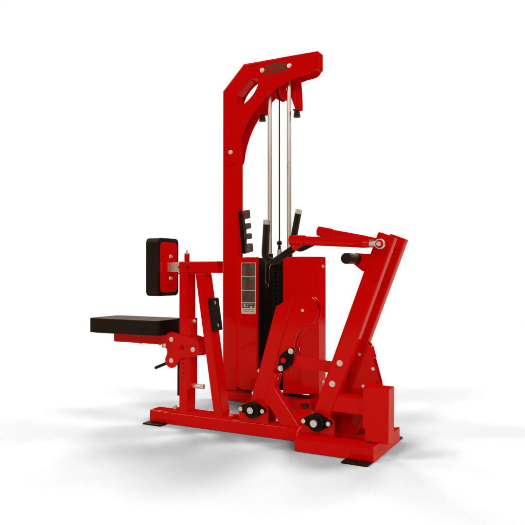 Pro Select Seated Row Machine Power Lift